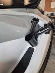 Fish Pro Footwell Rod Holder + Bottle Holder