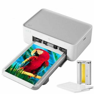 Frontpage: Xiaomi Mi Wireless Photo Printer Heat Sublimation with Extra Ink and 40 Photo