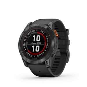 Garmin Fēnix® 7x Pro – Solar Edition Slate Grey with Black Band