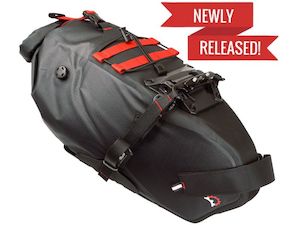 Camping equipment: Revelate Designs Spinelock Waterproof Seat Bag, Black