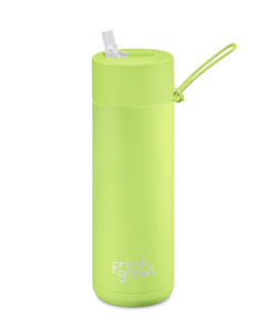 Frank Green Ceramic 20oz Reusable Bottle with Straw