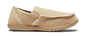 Camping equipment: Crocs Mens Santa Cruz Loafer, Khaki M10