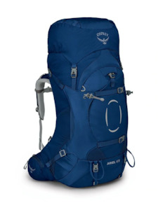 Camping equipment: Osprey Ariel 65 Womans Pack