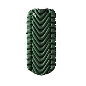 Camping equipment: Klymit Static V Short Sleeping Mat, Forest Green