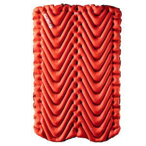 Camping equipment: Klymit Double V Insulated Sleeping Mat, Orange