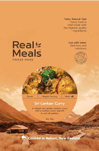 Camping equipment: Real Meals Sri Lankan Curry