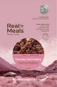 Camping equipment: Real Meals Chocolate Cake Pudding