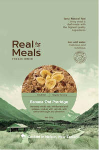 Real Meals Banana Oat Porridge