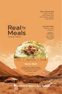 Camping equipment: Real Meals Bacon Mash