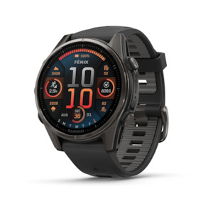 Camping equipment: Garmin Fenix® 8 – 43 mm, AMOLED