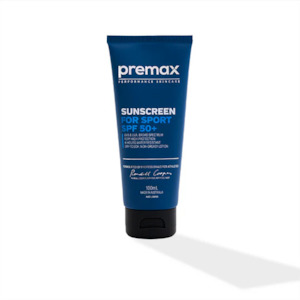 Camping equipment: Premax Sports Sunscreen SPF 50+