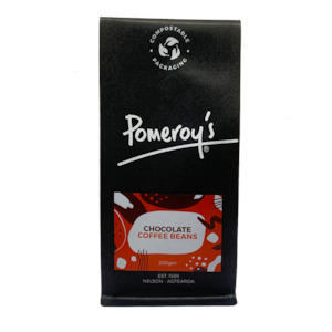 Camping equipment: Pomeroys Chocolate Coffee Beans, 200g