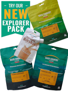 Back Country Cuisine Ration Pack, Explorer