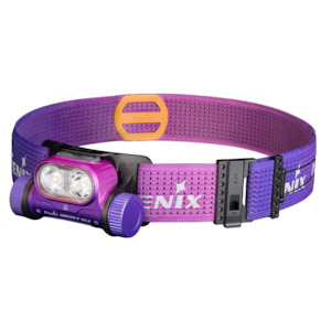 Camping equipment: Fenix HM65R-T Run / Race Headlamp V2.0 Nebula