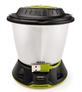 Camping equipment: Goal Zero Lighthouse 400 Core Lantern