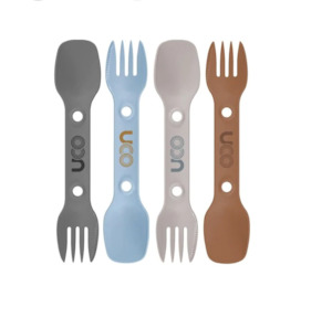 UCO Utility Spork 4-Pack with Lanyard Terra