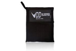 Camping equipment: DD Hammock Sleeper, Sleeping Bag Liner