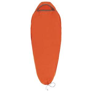 Camping equipment: Sea to Summit Reactor Fleece Mummy Sleeping Bag Liner with Drawcord