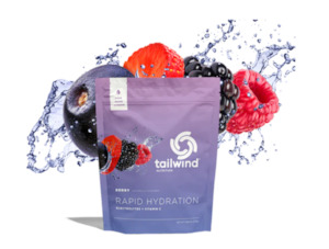 Camping equipment: Tailwind Rapid Hydration 325gm 25 Serve - Berry