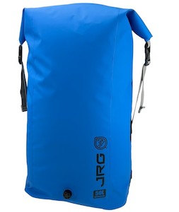 Camping equipment: JR Gear Bomber Backpack 50L Sky Blue