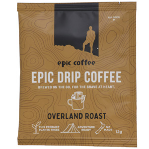 Camping equipment: Epic Overland Roast 10pk Drip Coffee