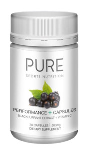 Pure Blackcurrant Performance + Capsules 30pk