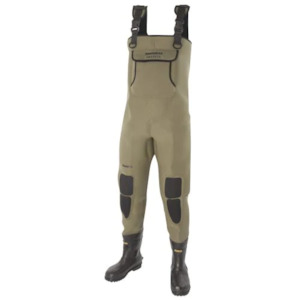 Camping equipment: Snowbee Neoprene Granite Chest Wader with Boot