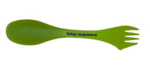 Camping equipment: Big Agnes Logo Spork - Lime