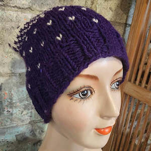 Snowflake Wool Hat