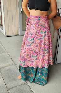 Clothing: Sari Wrap Skirts