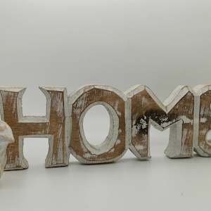 Clothing: Wooden Word Signs