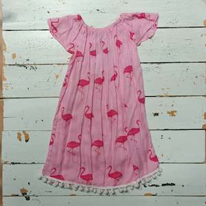 Clothing: Flamingo Dress Girls