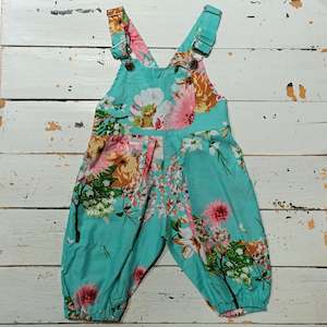 Clothing: Sky Blue Overalls Girls