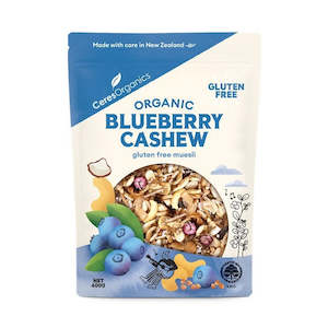 Gluten Free Muesli-Blueberry & Cashew