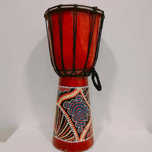 Clothing: Wooden Djembe- Large