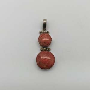 Elegant Coral Pendant