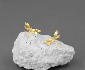 Gift: Sterling Silver Earrings - Dragonfly