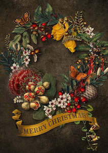 Christmas Card - Wolfkamp & Stone - Old Masters Marry Christmas