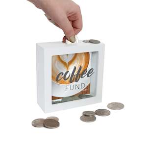 Gift: Coffee Fund Mini Money Box