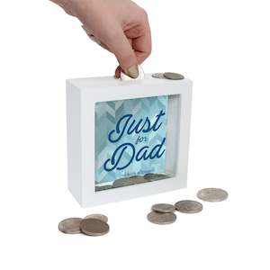 Gift: Just For Dad Mini Money Box