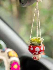 Gift: Mini Hanging Succulent Mushroom