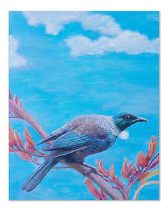 New Zealand musician - Tui Original Painting