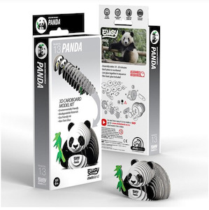 3D Cardboard Kit Set - Panda