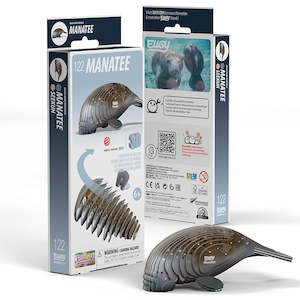 3D Cardboard Kit Set - Manatee