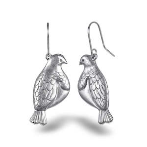 Gift: Sterling Silver Earrings - Kererū