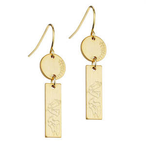 Kowhai Spring Pendant Earrings