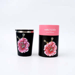 Gift: Coffee Tumbler - Fantail & camelia