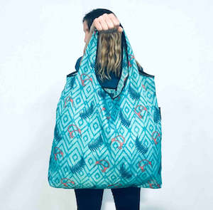 Wild Kiwi Pocket Bag - Kiwi &Ferns