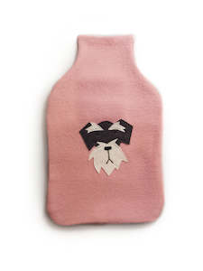 Gift: Hotwater Bottle Cover - Bruno Pink