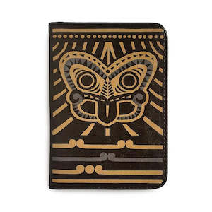 Passport Holder - Tiki Gold